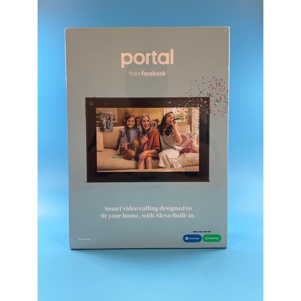 Meta Portal Smart Video Calling Device 10" Display WD50JM — New